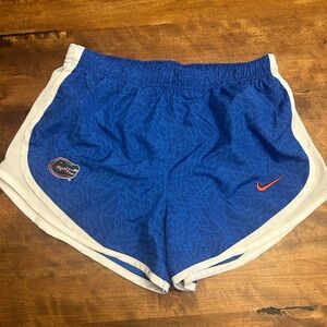 Nike Women's Blue Athletic Shorts Florida Gators